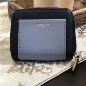 Coach Legacy Colorblock Medium Zip Around Wallet